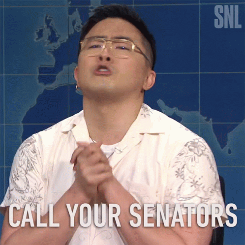 Call Your Senators Bowen Yang GIF - Call Your Senators Bowen Yang Saturday Night Live GIFs