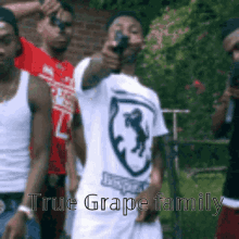 True Grape Gang GIF - True Grape Gang Pointing Gun GIFs