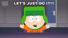 Lets Just Do It Kyle Broflovski GIF - Lets Just Do It Kyle Broflovski South Park GIFs