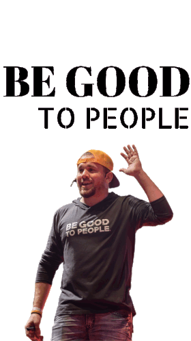 Be Good To People Begood Sticker - Be Good To People Begood Brian Fanzo Stickers