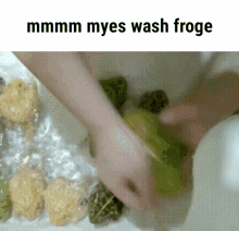 Wash Froge Mmm GIF - Wash Froge Froge Mmm GIFs