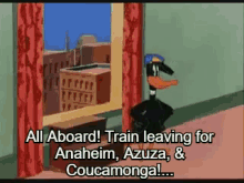 daffy duck aboard mel blanc coucamonga daffy duck aboard mel blanc coucamonga