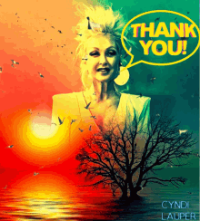 Cyndi Lauper Thank You GIF - Cyndi Lauper Thank You Thanks GIFs