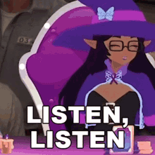 Listen Listen Tiffany Witcher GIF - Listen Listen Tiffany Witcher Pay Attention GIFs