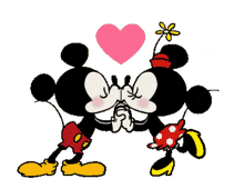 Kiss Minnie Mouse GIF - Kiss Minnie Mouse Mickey Mouse GIFs