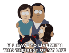 ill have to live with this the rest of my life south park s17e3 world war zimmerman ill live with this