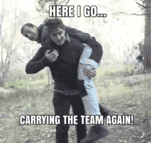 The Goon Carrying GIF - The Goon Carrying Teamwork GIFs