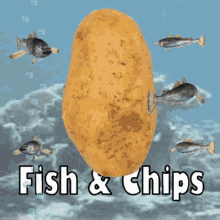 Fish And Chips Cod And Chips GIF - Fish And Chips Cod And Chips Cod GIFs