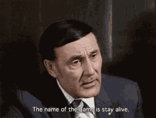 Game The Name Of The Game GIF - Game The Name Of The Game Stay Alive GIFs