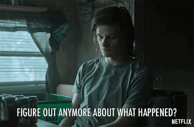 Figure Out Anymore About What Happened Charlie Tahan GIF - Figure Out Anymore About What Happened Charlie Tahan Wyatt Langmore GIFs