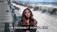 Im Probably Gonna Cry Nicole GIF - Im Probably Gonna Cry Nicole Jersey Shore Family Vacation GIFs