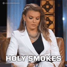 holy smokes michele romanow dragons den holy cow oh no