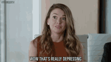 Wow That'S Really Depressing GIF - Sutton Foster Liza Miller Depressing GIFs