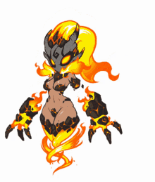 Fire Elemental GIF - Fire Elemental Monster GIFs