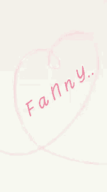 Name Fanny GIF - Name Fanny Heart GIFs