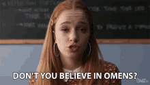 Do You Believe In Omens Sign GIF - Do You Believe In Omens Sign Fate GIFs
