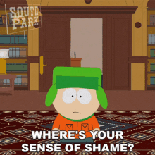 Wheres Your Sense Of Shame Kyle Broflovski GIF - Wheres Your Sense Of Shame Kyle Broflovski South Park GIFs