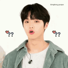 Confused 손동표뭐야 GIF - Confused 손동표뭐야 Son Dongpyo What Is This GIFs