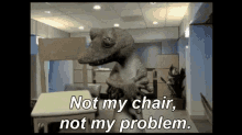 problem chair notmy notmychair lizard