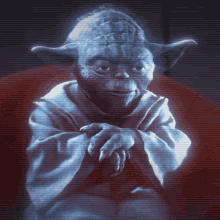Yoda Hologram Star Wars GIF - Yoda Hologram Star Wars GIFs