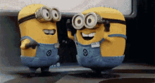 minions happy excited cute despicable me
