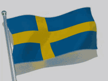 Sweden Flag GIF - Sweden Flag Flag Waver GIFs