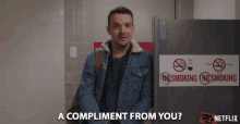 A Compliment From You Micah Stock GIF - A Compliment From You Micah Stock Doug GIFs