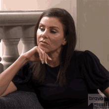 Listening Heather Dubrow GIF - Listening Heather Dubrow Real Housewives Of Orange County GIFs