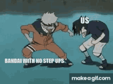 Bandai With No Step Ups Naruto GIF - Bandai With No Step Ups Naruto Sasuke GIFs