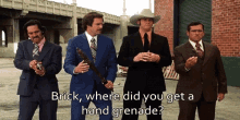 Steve Carrell Anchorman GIF - Steve Carrell Anchorman Where Did You Get A Hand Grenade GIFs