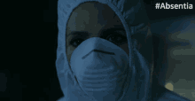 Wearing Protection Absentia GIF - Wearing Protection Absentia Wearing A Mask GIFs