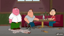Family Guy Mountain Lion GIF - Family Guy Mountain Lion Make Yourself Look Big GIFs