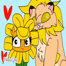 Best Friends Sunflower GIF - Best Friends Sunflower Lion GIFs