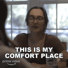 This Is My Comfort Place Jane Noury GIF - This Is My Comfort Place Jane Noury Always Jane GIFs