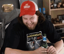 drinking funny