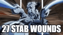 Silver Chariot 27stab Wounds GIF - Silver Chariot 27stab Wounds GIFs
