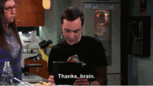 Sheldon Thanksbrain GIF - Sheldon Thanksbrain Bbt GIFs
