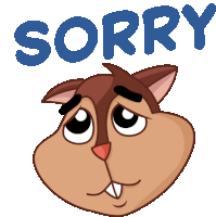 Sorry Im Sorry Sticker - Sorry Im Sorry So Sorry Stickers