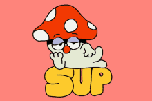 Whats Up Sup GIF - Whats Up Sup Mushroom GIFs