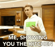 Me Showing You The Kitchen Kitchen GIF - Me Showing You The Kitchen Kitchen Dinner Time GIFs