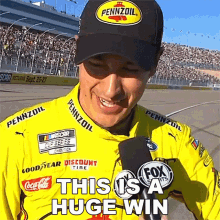 This Is A Huge Win Joey Logano GIF - This Is A Huge Win Joey Logano Nascar GIFs