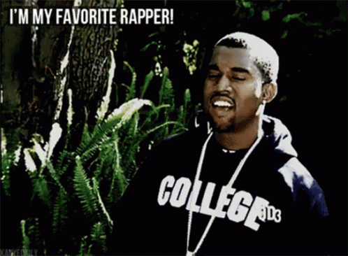 Im My Favorite,Kanye,rap,rapper,gif,animated gif,gifs,meme.