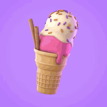 Ice Cream Cone Ice Cream Day GIF - Ice Cream Cone Ice Cream Ice Cream Day GIFs