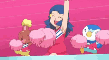 cheerleader pokemon piplup go team