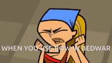 zoverr lindsay total drama bedwars flipping off