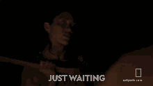 Just Waiting The Great Human Race GIF - Just Waiting The Great Human Race A Scare In The Night GIFs