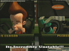 Jimmy Neutron Its Incredibly Unstable GIF - Jimmy Neutron Its Incredibly Unstable Unstable GIFs