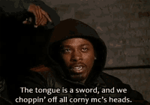 Wu Tang GIF - The Tongue Is A Sword GIFs