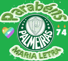 Maria Letra Parabens Palmeiras GIF - Maria Letra Parabens Palmeiras GIFs