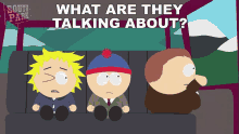 What Are They Talking About Stan Marsh GIF - What Are They Talking About Stan Marsh Tweek Tweak GIFs